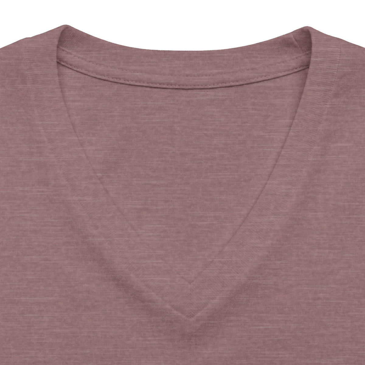 I Love Cedar Key Women's Relaxed V-Neck Tee — Soft Heathered Everyday Shirt