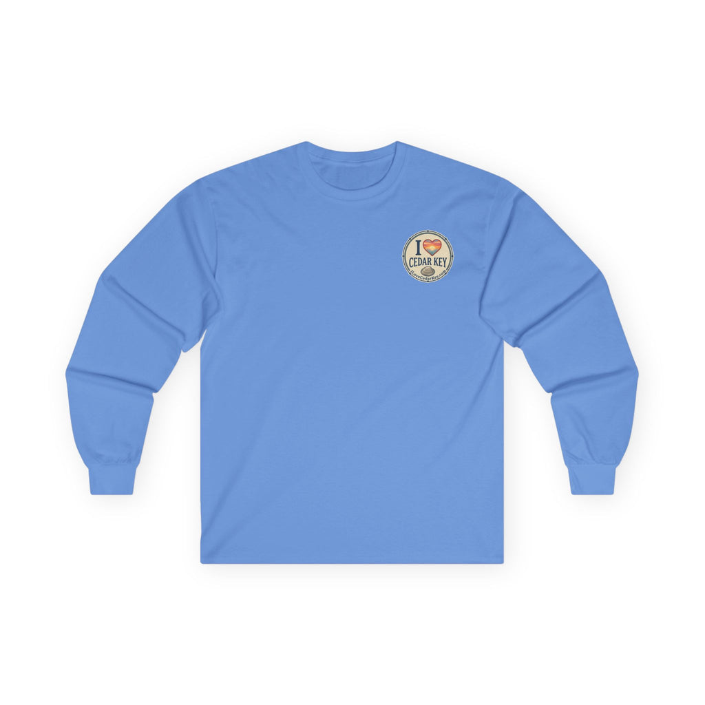 Official I Love Cedar Key logo  — Long Sleeve T-Shirt