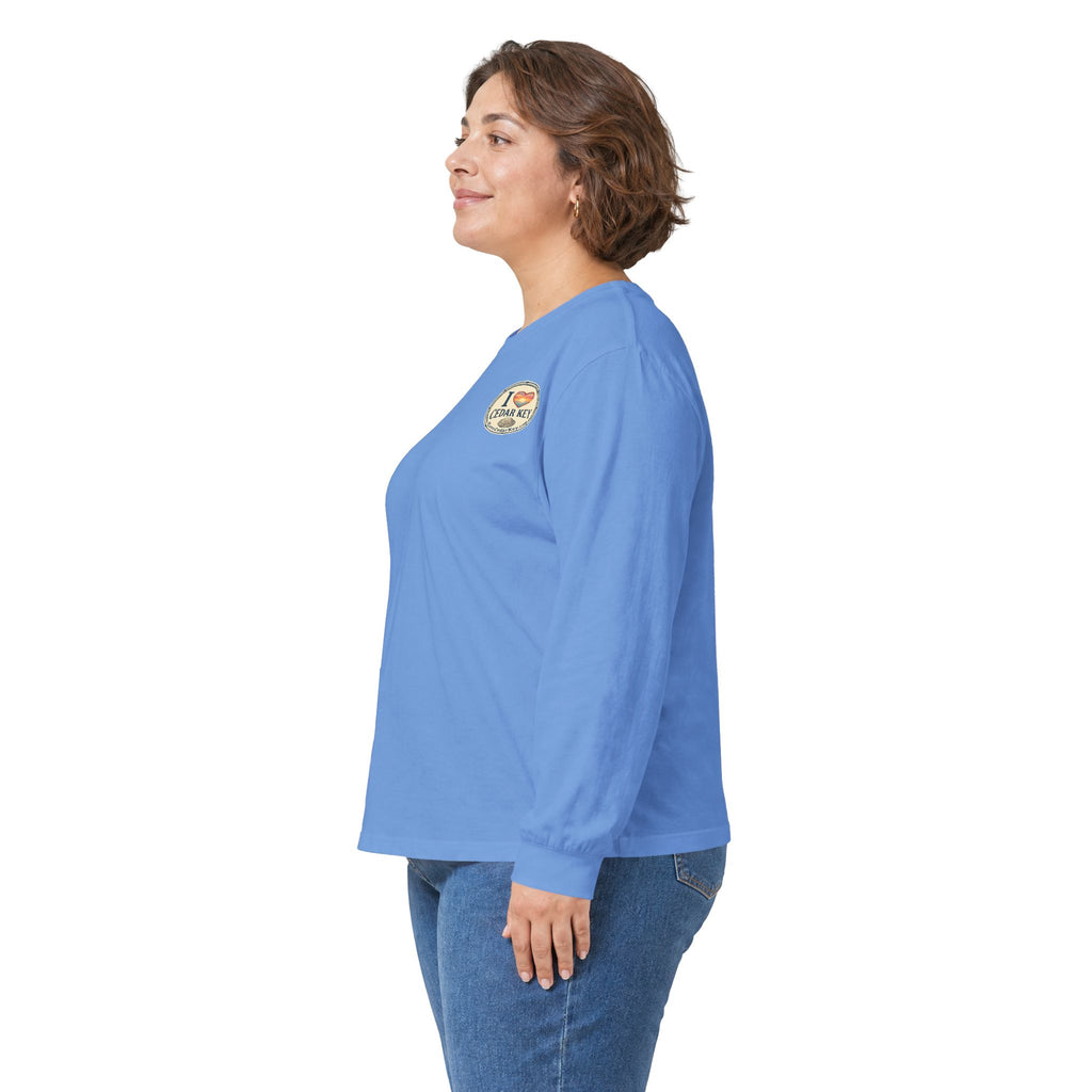 Official I Love Cedar Key logo  — Long Sleeve T-Shirt