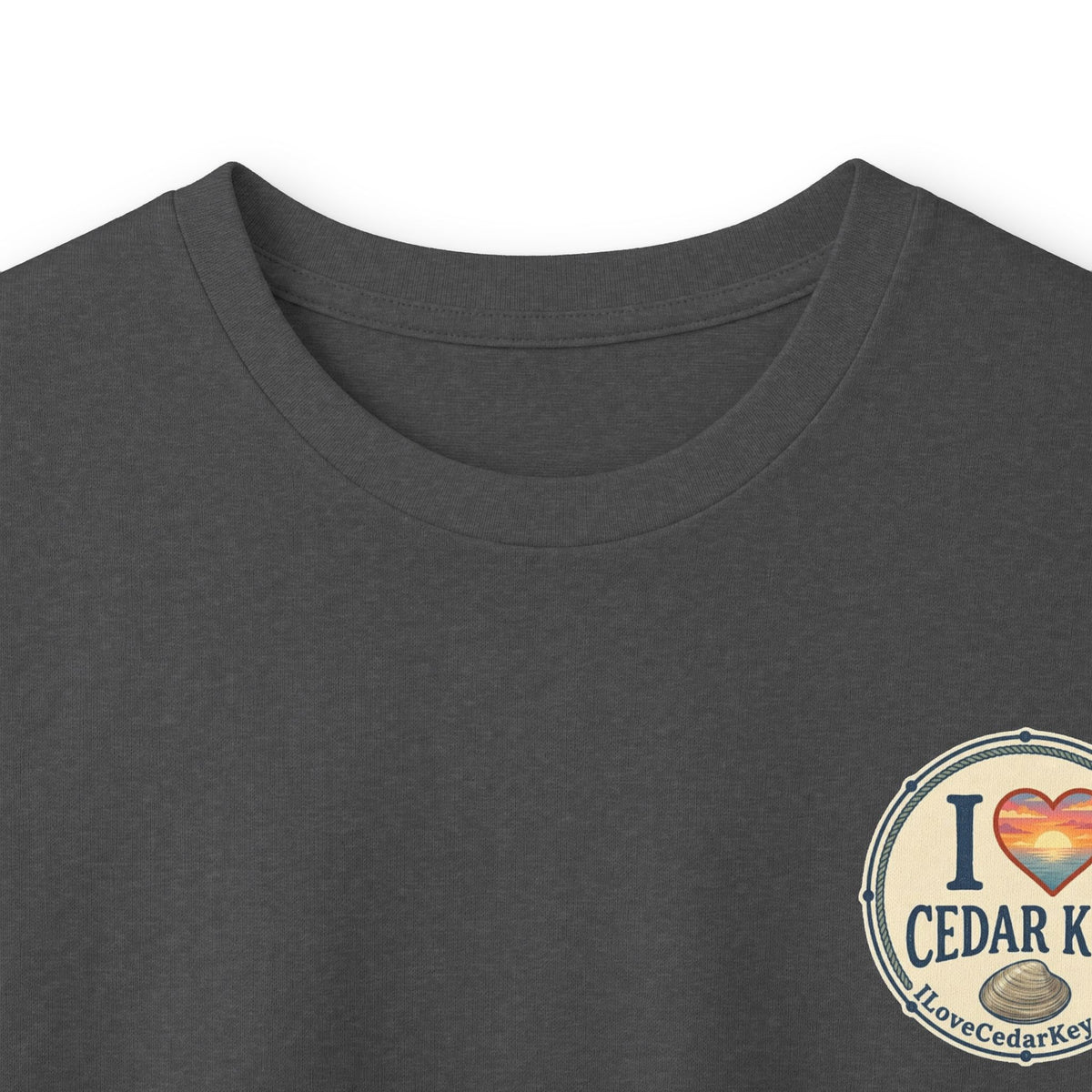 Official I Love Cedar Key logo  — Long Sleeve T-Shirt