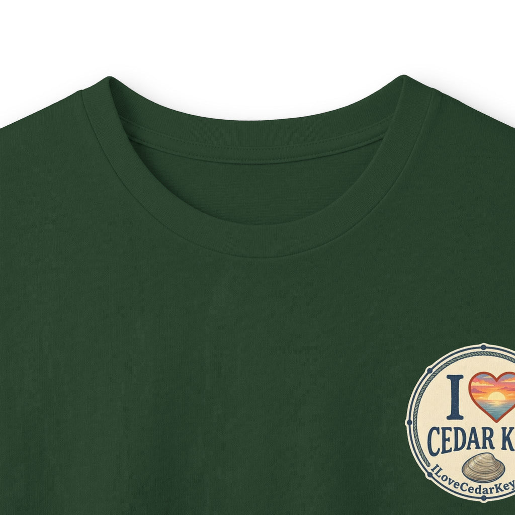 Official I Love Cedar Key logo  — Long Sleeve T-Shirt