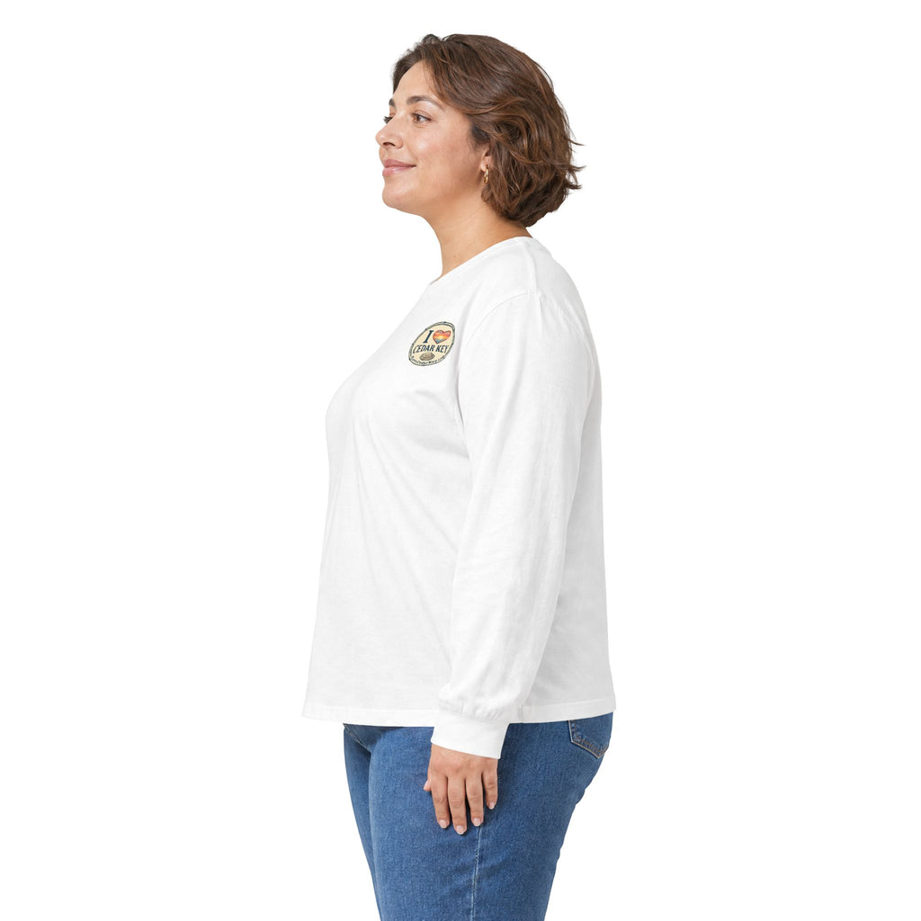 Official I Love Cedar Key logo  — Long Sleeve T-Shirt