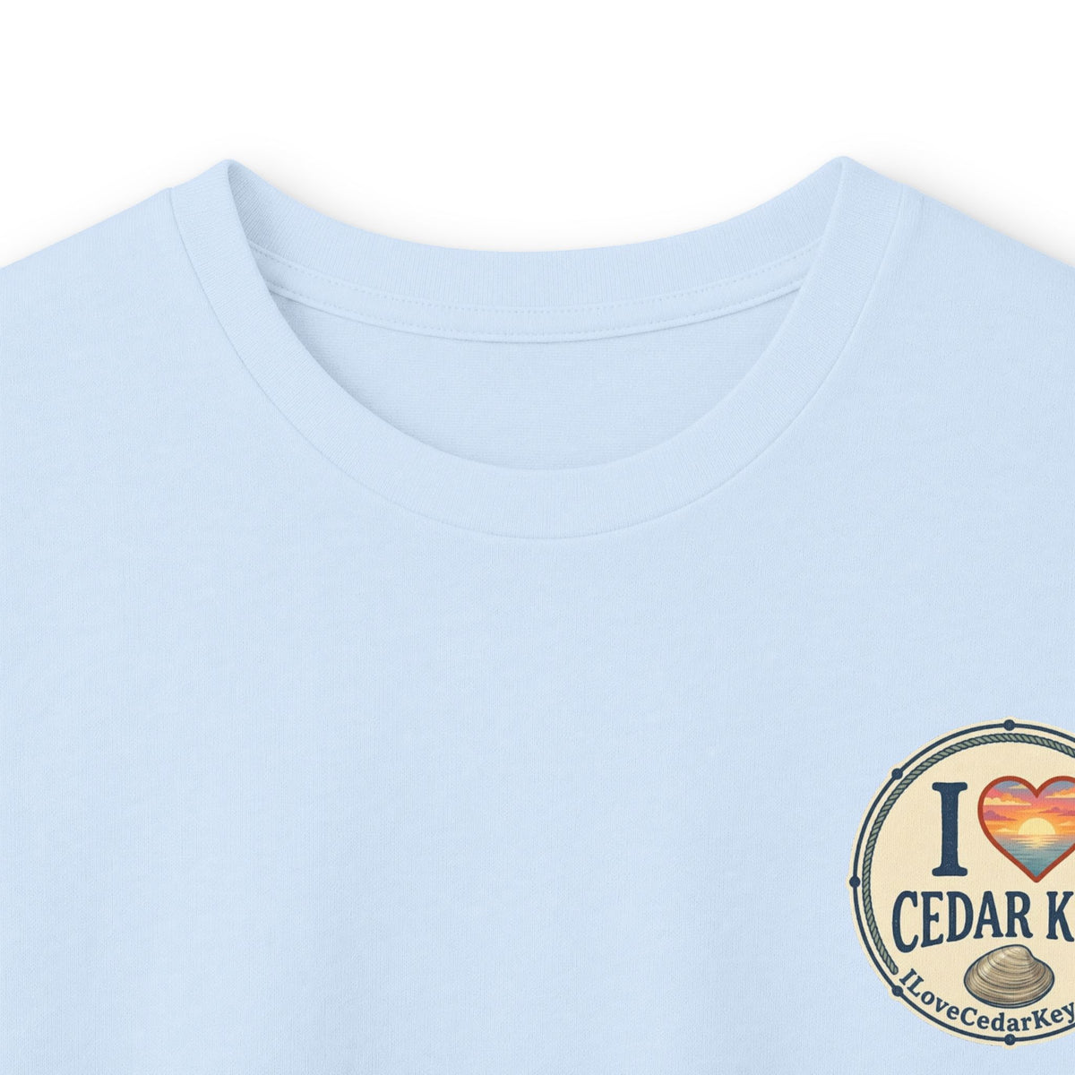 Official I Love Cedar Key logo  — Long Sleeve T-Shirt