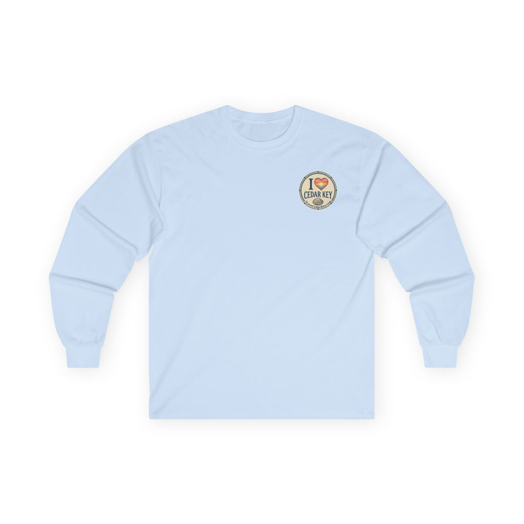 Official I Love Cedar Key logo  — Long Sleeve T-Shirt