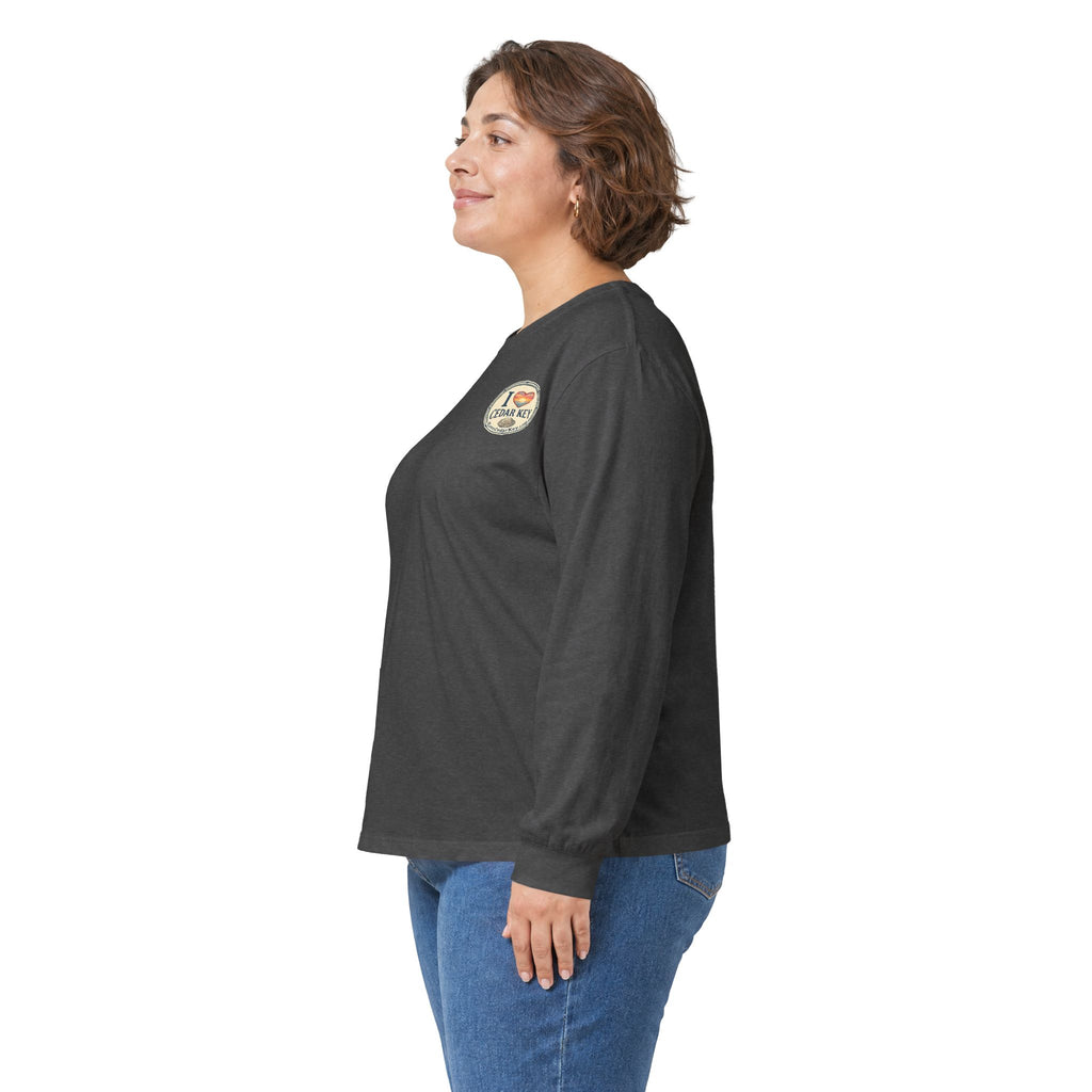 Official I Love Cedar Key logo  — Long Sleeve T-Shirt