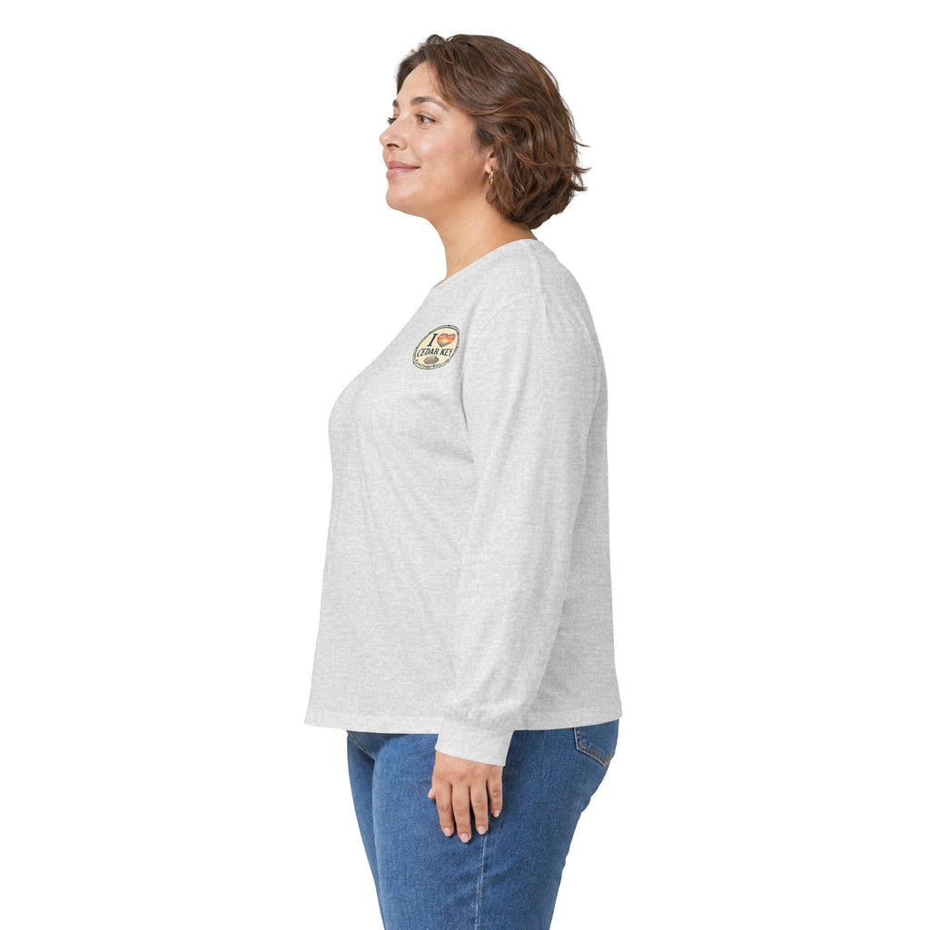 Official I Love Cedar Key logo  — Long Sleeve T-Shirt