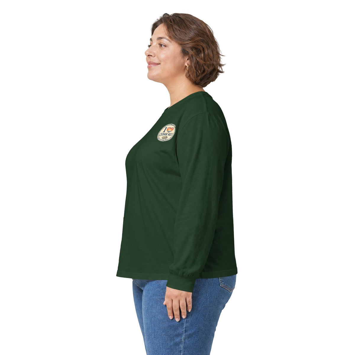 Official I Love Cedar Key logo  — Long Sleeve T-Shirt