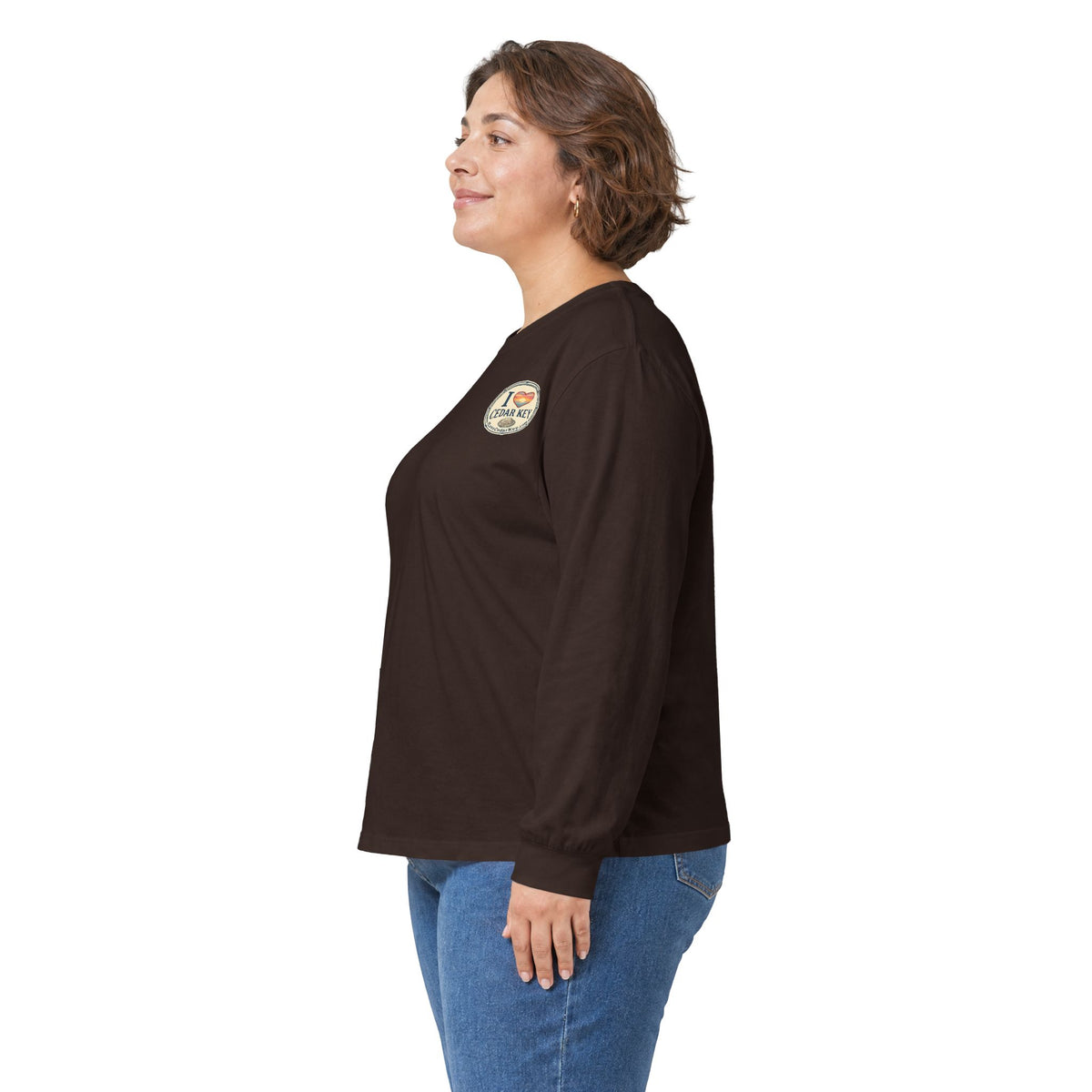 Official I Love Cedar Key logo  — Long Sleeve T-Shirt
