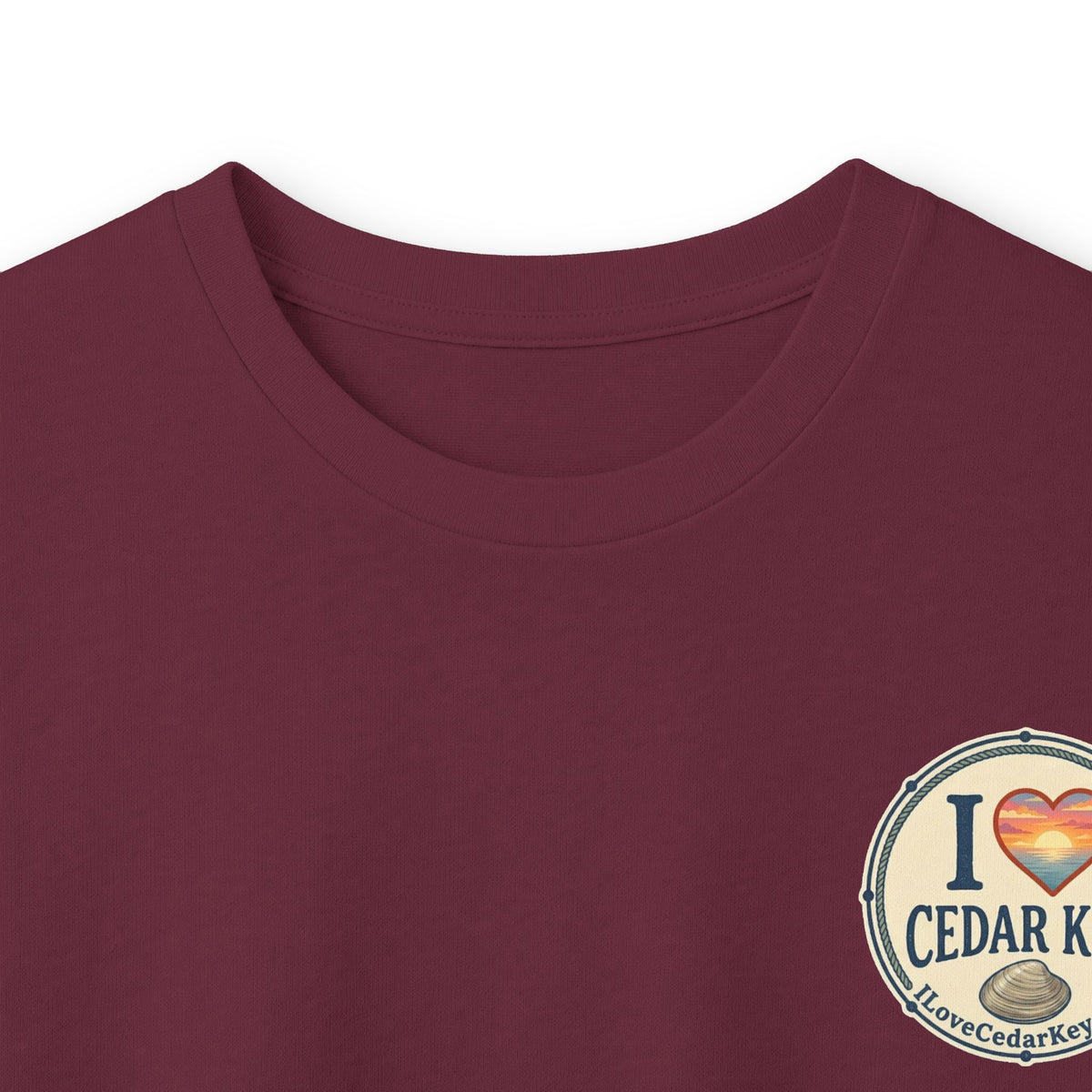 Official I Love Cedar Key logo  — Long Sleeve T-Shirt