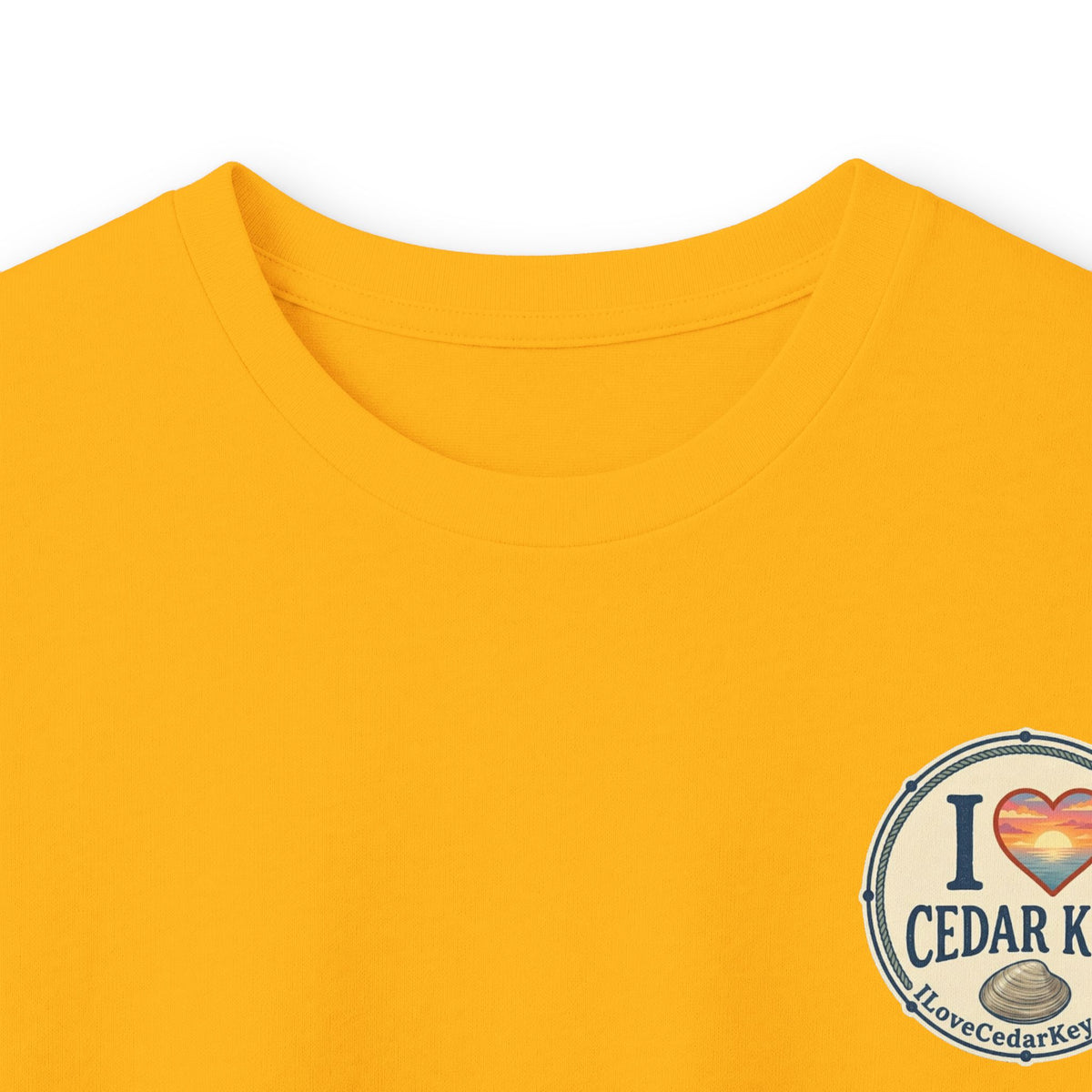 Official I Love Cedar Key logo  — Long Sleeve T-Shirt