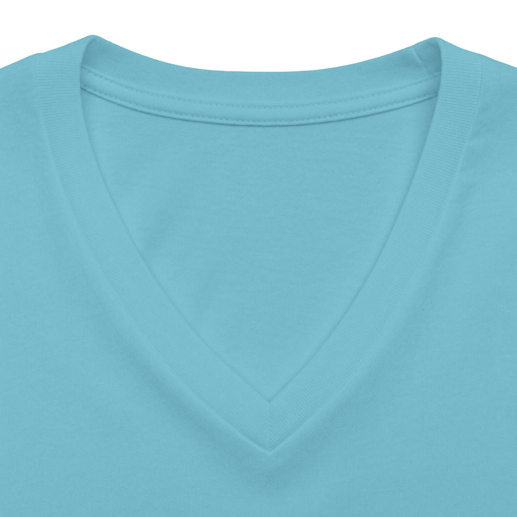 I Love Cedar Key Women's Relaxed V-Neck Tee — Soft Heathered Everyday Shirt