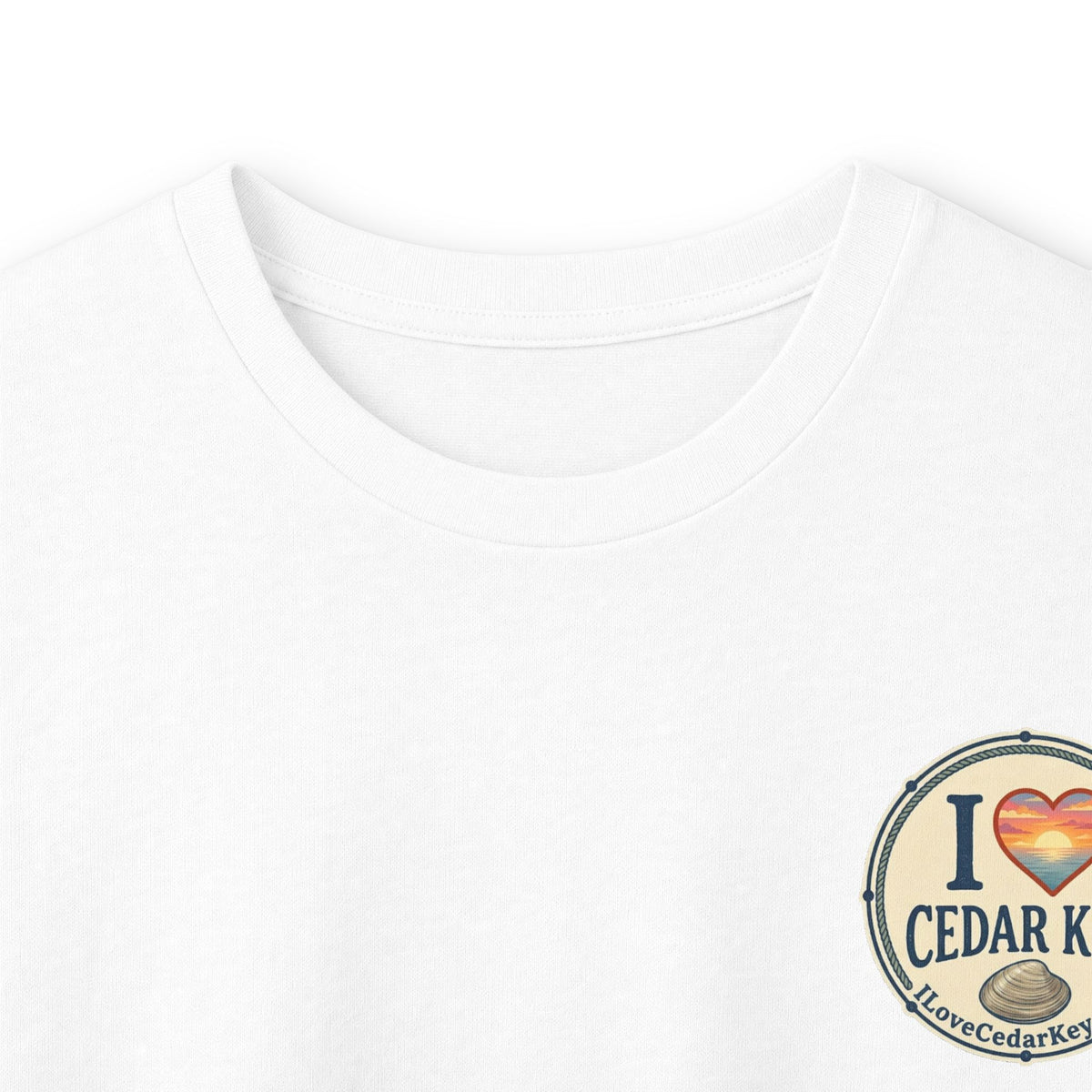 Official I Love Cedar Key logo  — Long Sleeve T-Shirt