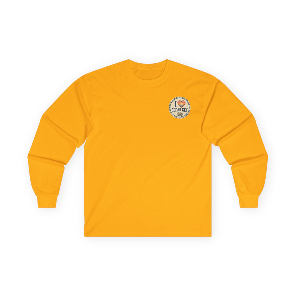 Official I Love Cedar Key logo  — Long Sleeve T-Shirt