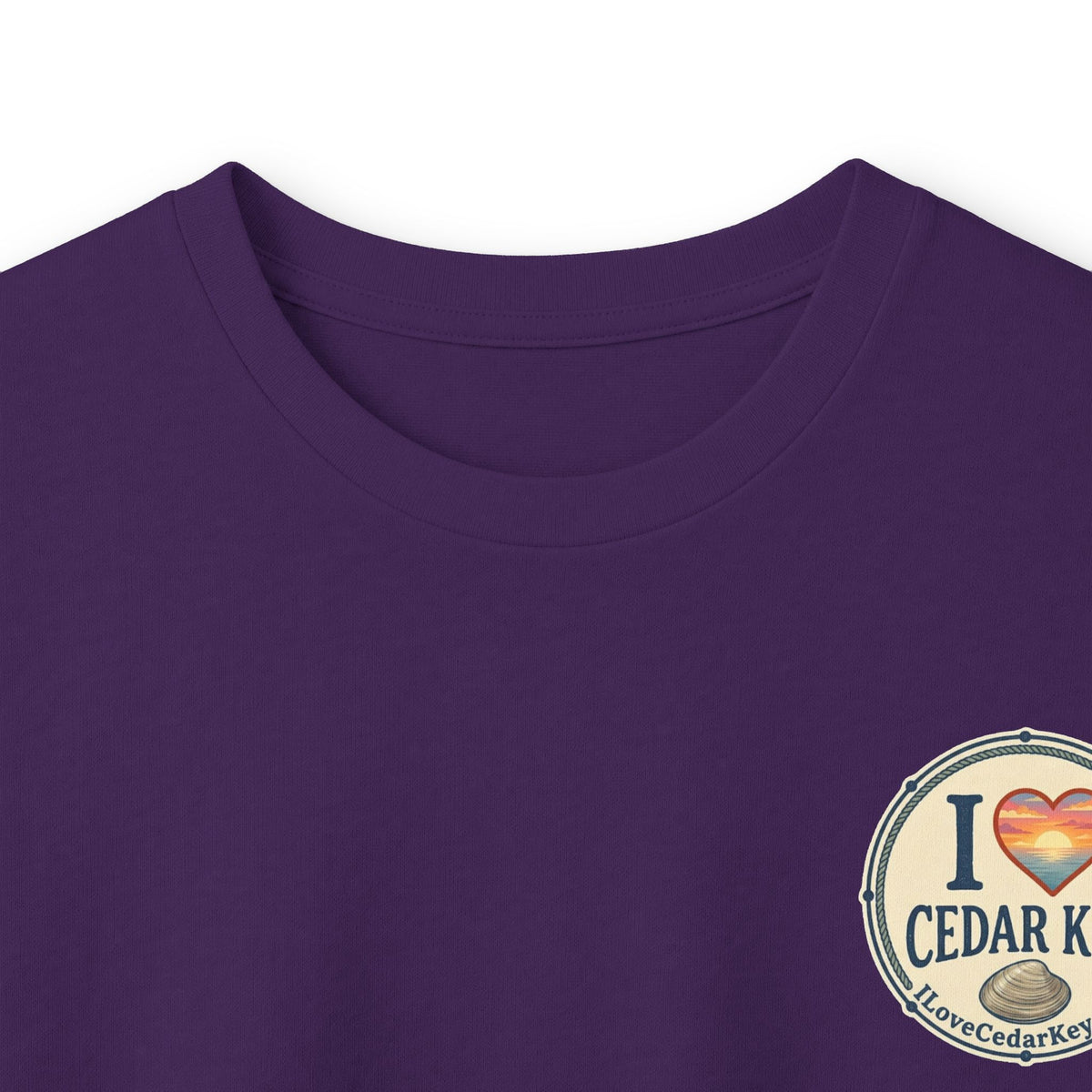 Official I Love Cedar Key logo  — Long Sleeve T-Shirt