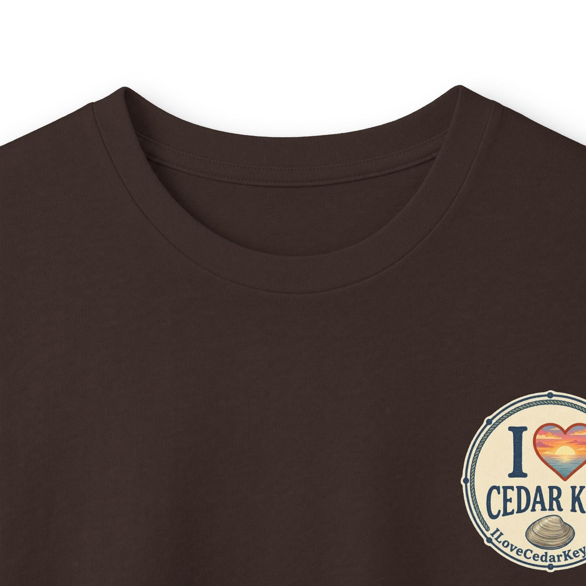 Official I Love Cedar Key logo  — Long Sleeve T-Shirt