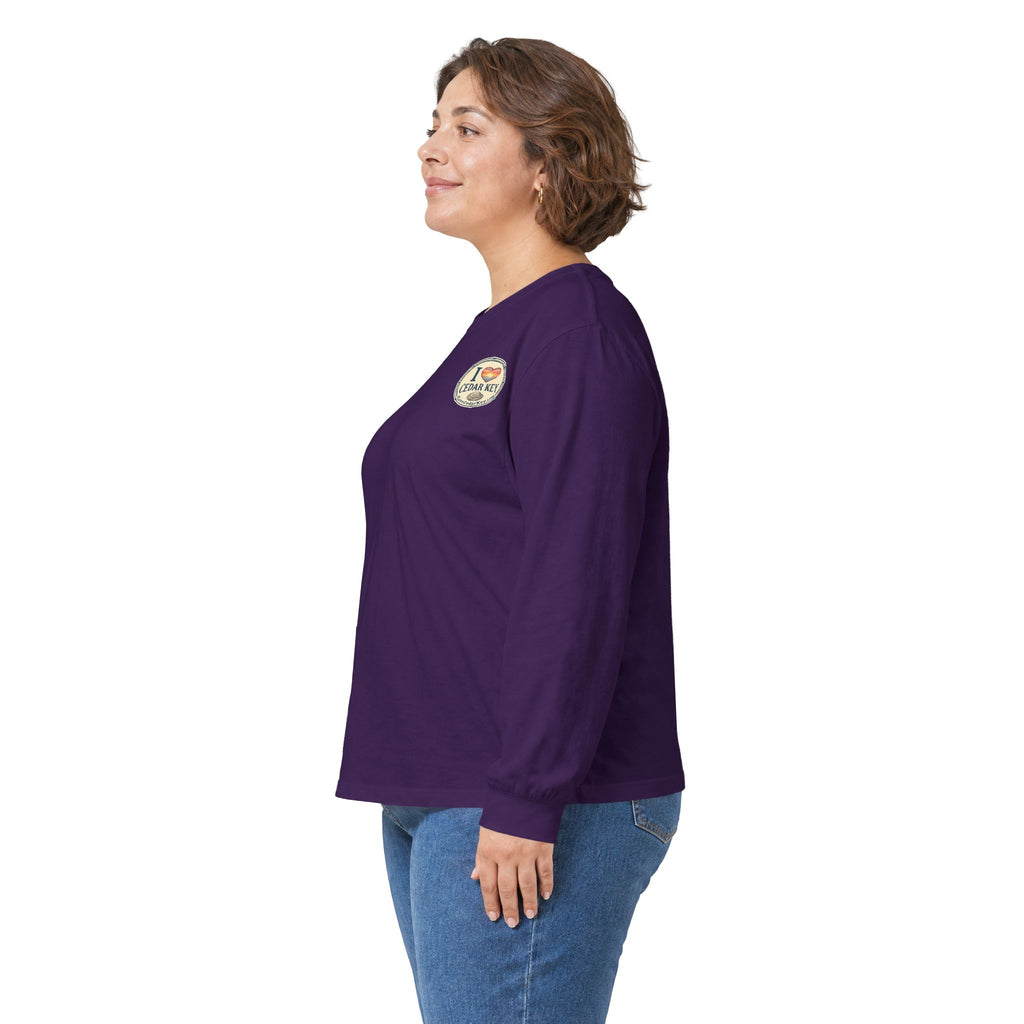 Official I Love Cedar Key logo  — Long Sleeve T-Shirt
