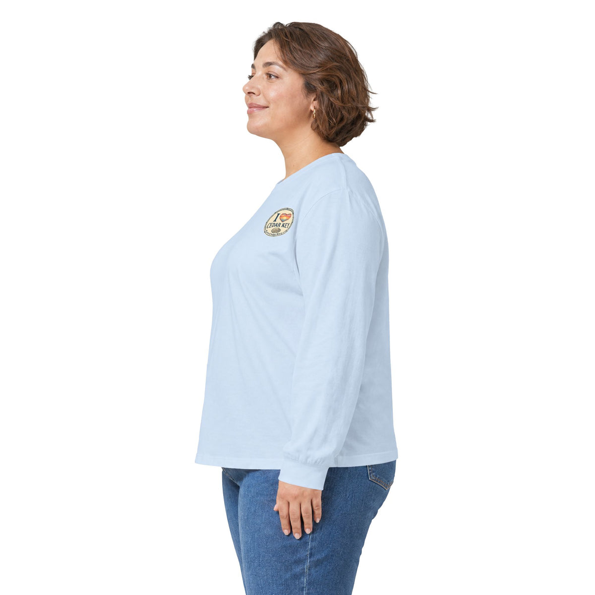Official I Love Cedar Key logo  — Long Sleeve T-Shirt