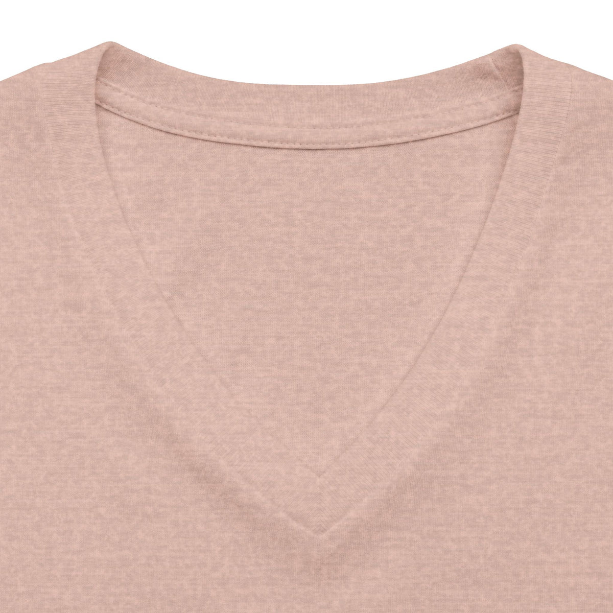 I Love Cedar Key Women's Relaxed V-Neck Tee — Soft Heathered Everyday Shirt