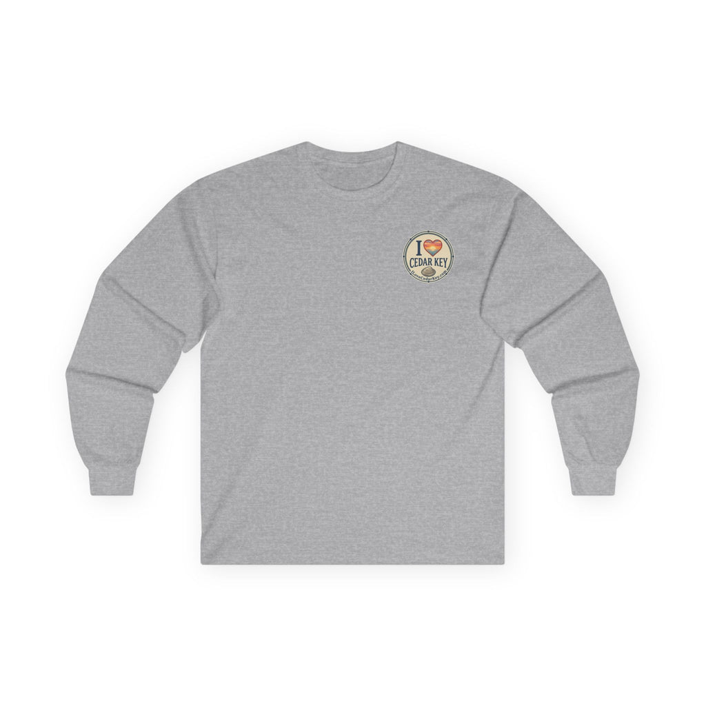 Official I Love Cedar Key logo  — Long Sleeve T-Shirt