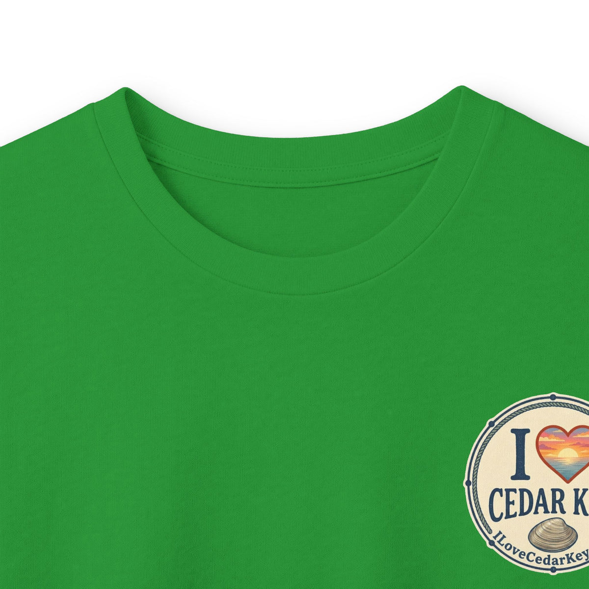 Official I Love Cedar Key logo  — Long Sleeve T-Shirt