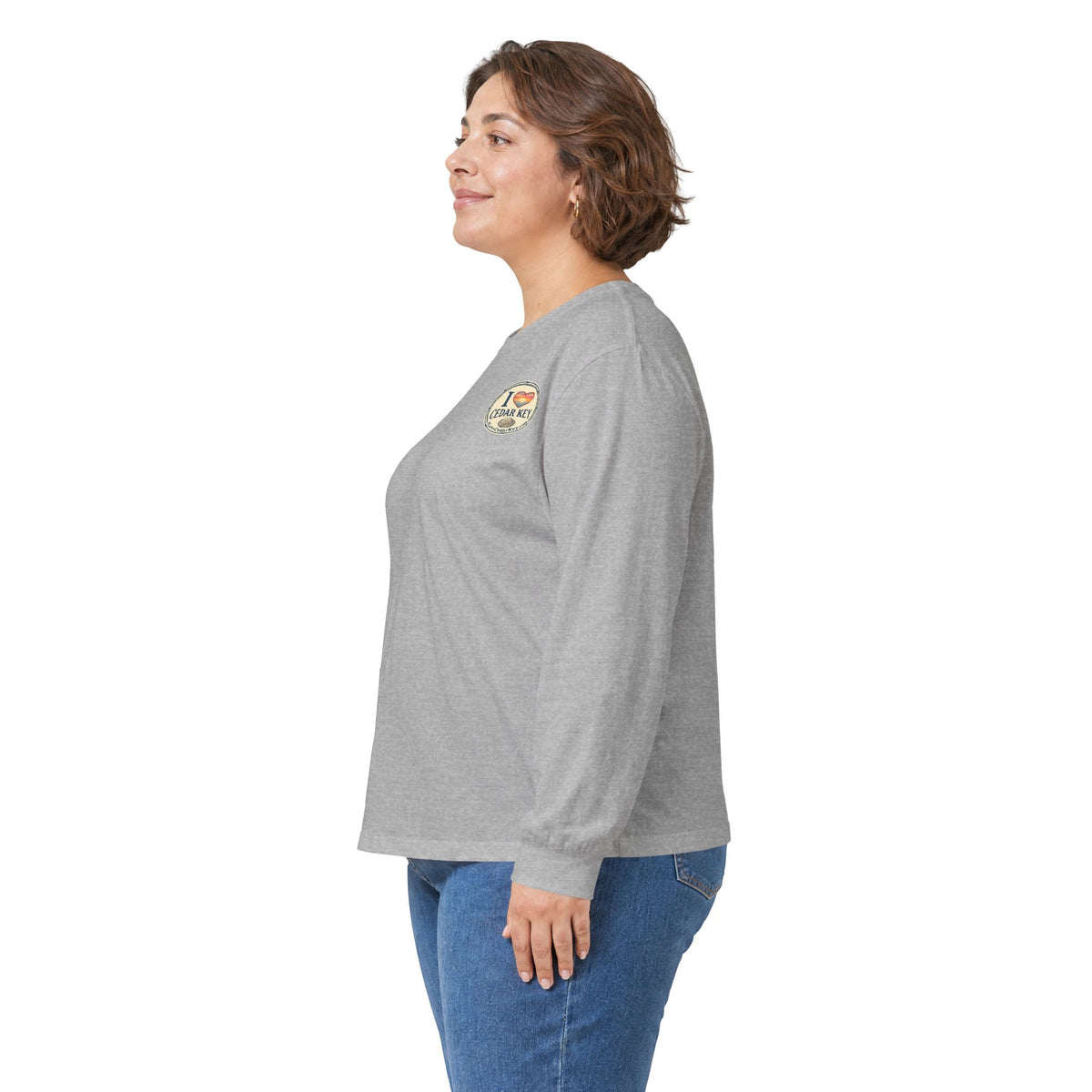 Official I Love Cedar Key logo  — Long Sleeve T-Shirt