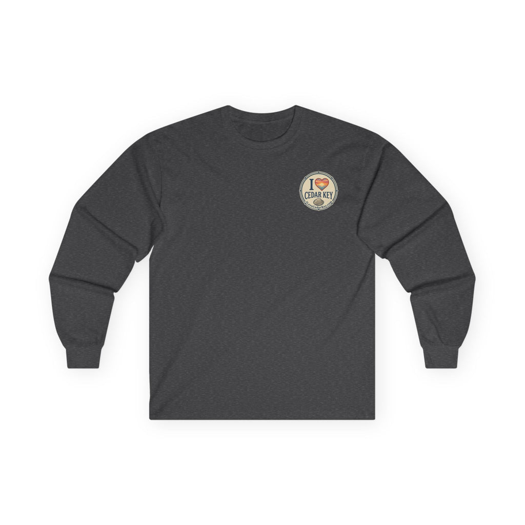 Official I Love Cedar Key logo  — Long Sleeve T-Shirt
