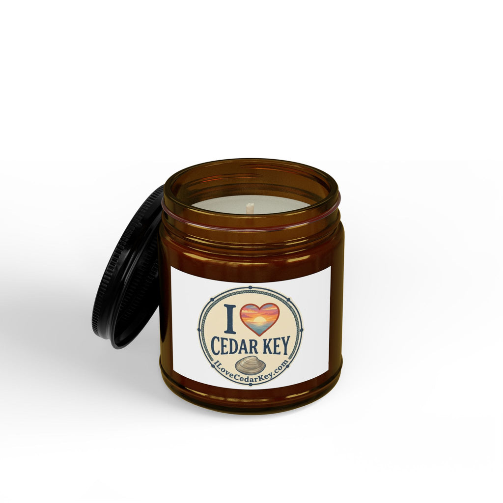 I Love Cedar Key Scented Soy Candle