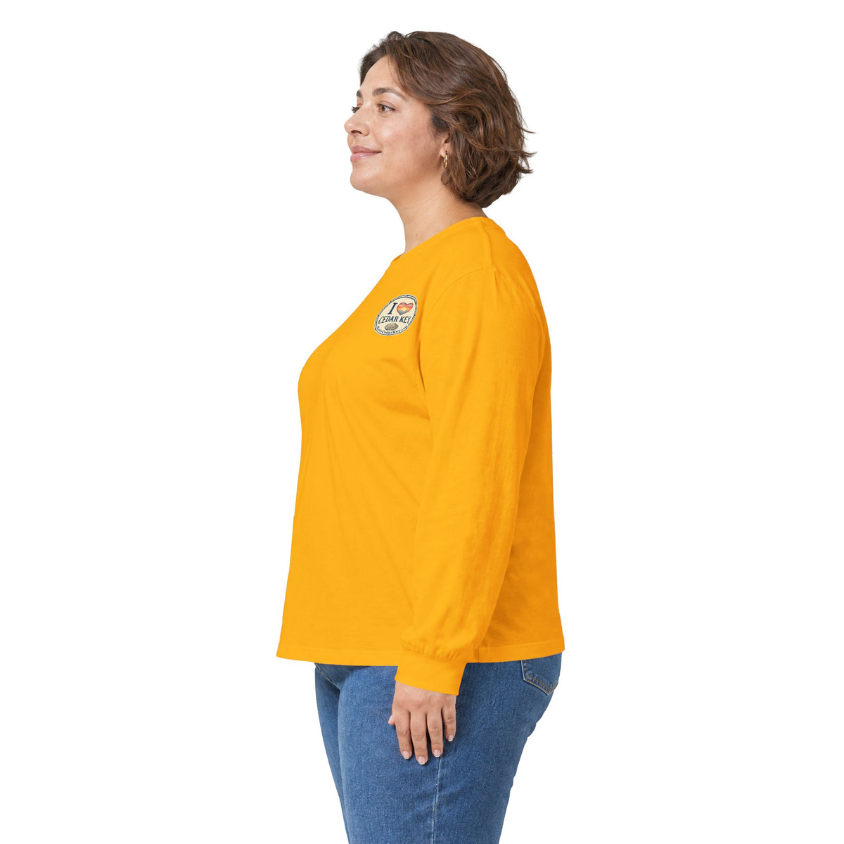 Official I Love Cedar Key logo  — Long Sleeve T-Shirt
