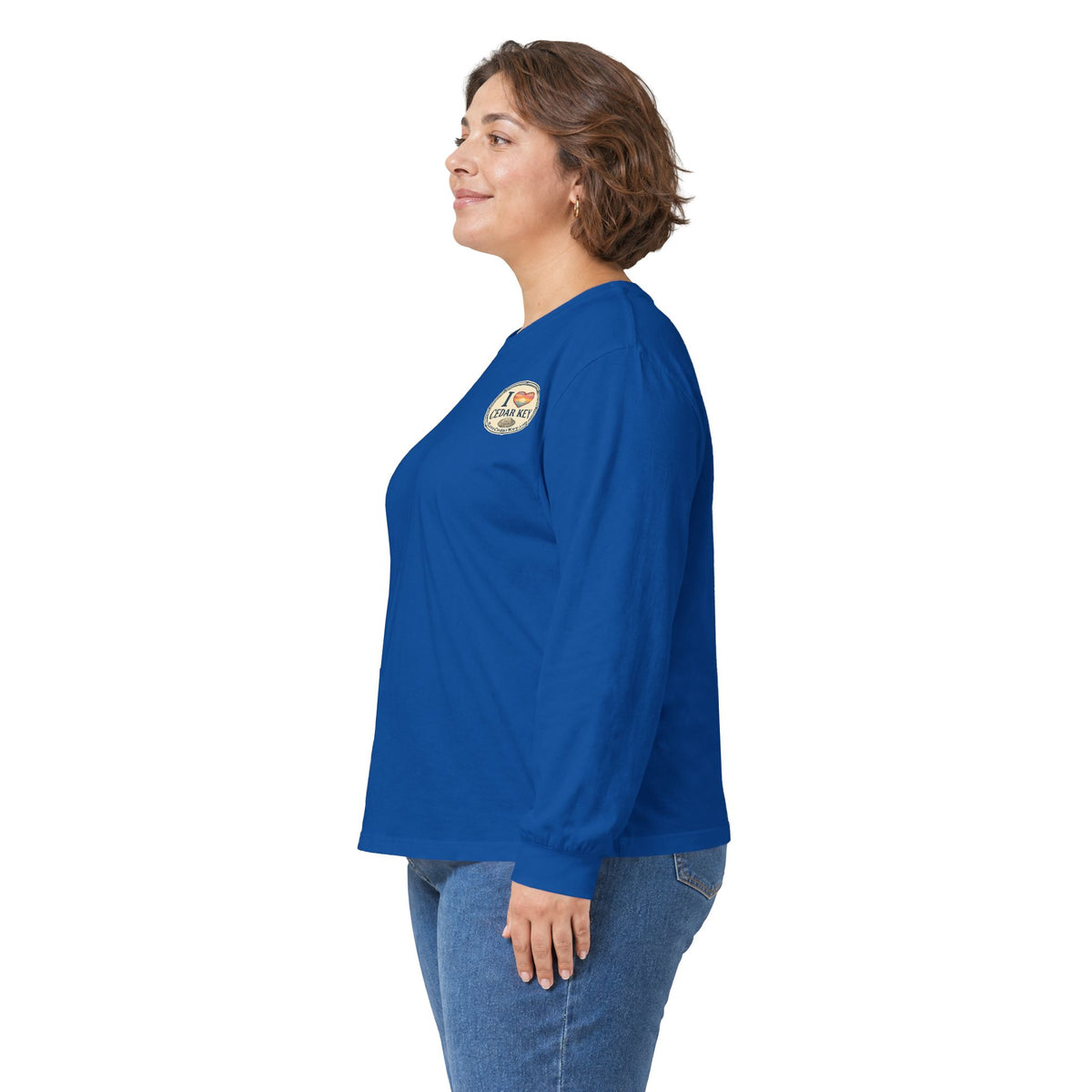 Official I Love Cedar Key logo  — Long Sleeve T-Shirt