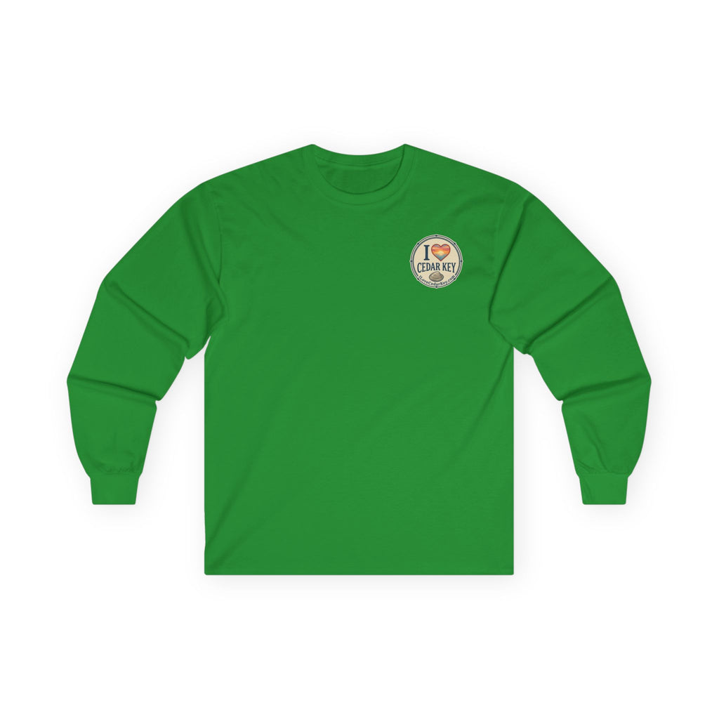 Official I Love Cedar Key logo  — Long Sleeve T-Shirt