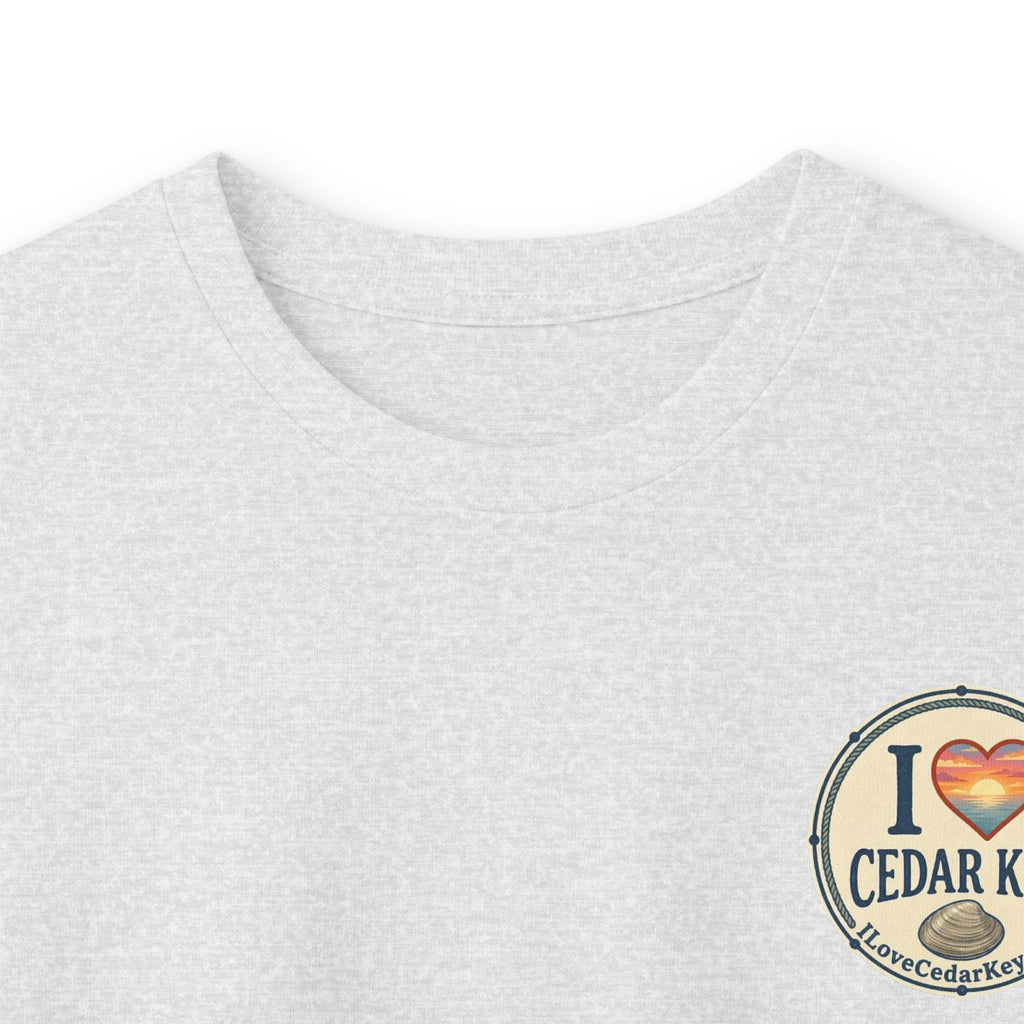 Official I Love Cedar Key logo  — Long Sleeve T-Shirt