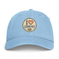Official "I Love Cedar Key" Vintage Cotton Beach Cap | Coastal Fishing