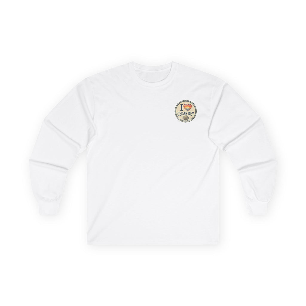Official I Love Cedar Key logo  — Long Sleeve T-Shirt