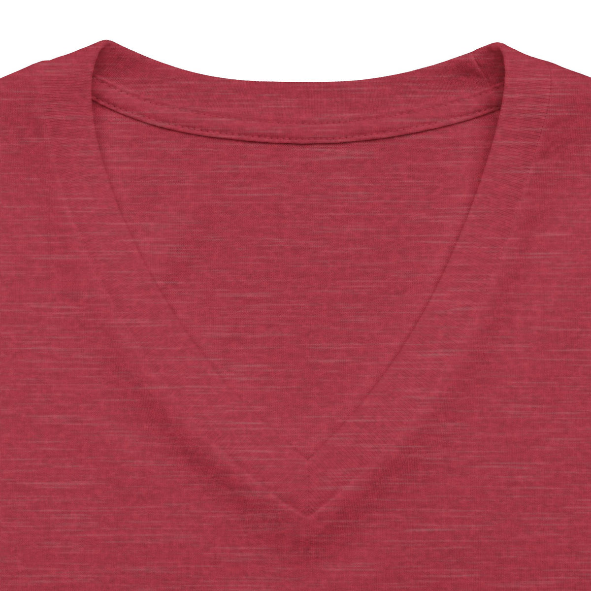I Love Cedar Key Women's Relaxed V-Neck Tee — Soft Heathered Everyday Shirt