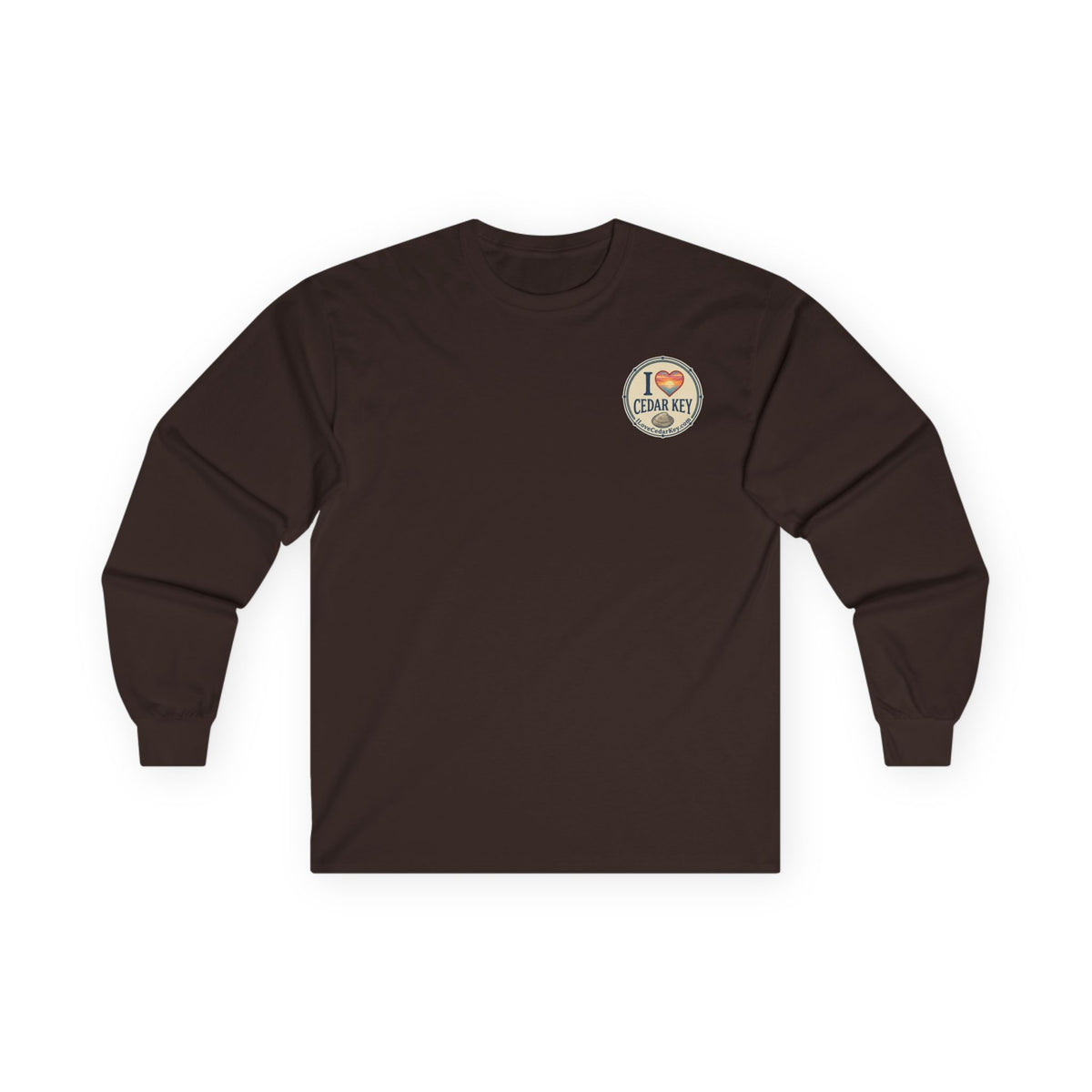 Official I Love Cedar Key logo  — Long Sleeve T-Shirt