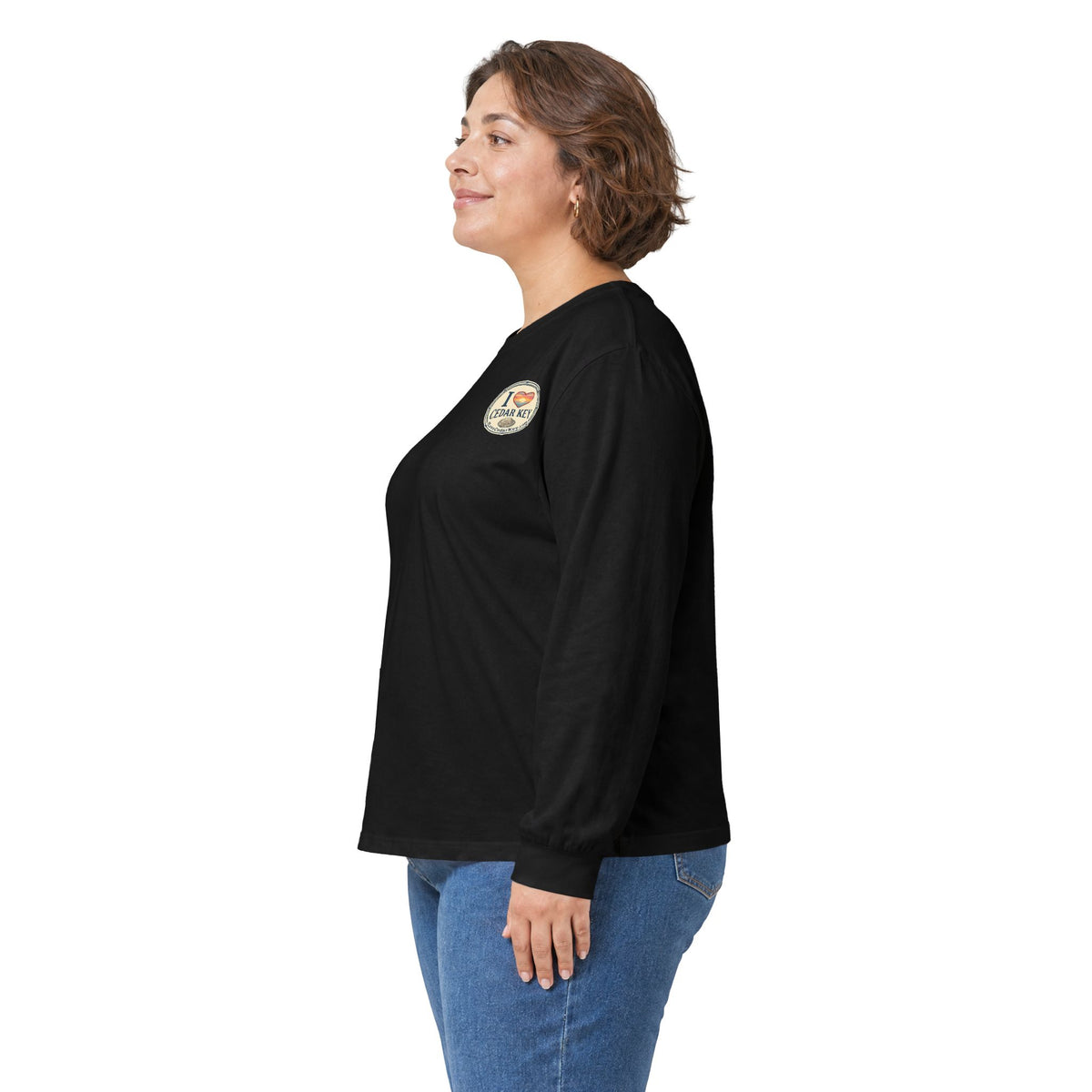 Official I Love Cedar Key logo  — Long Sleeve T-Shirt